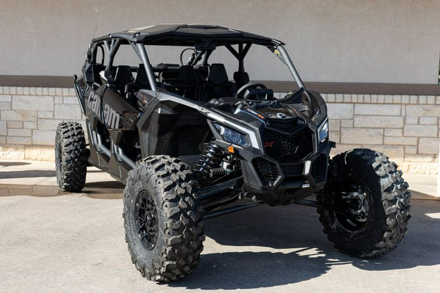 New 2024 CAN-AM MAVERICK X3 MAX X RS TURBO RR TRIPLE BLACK