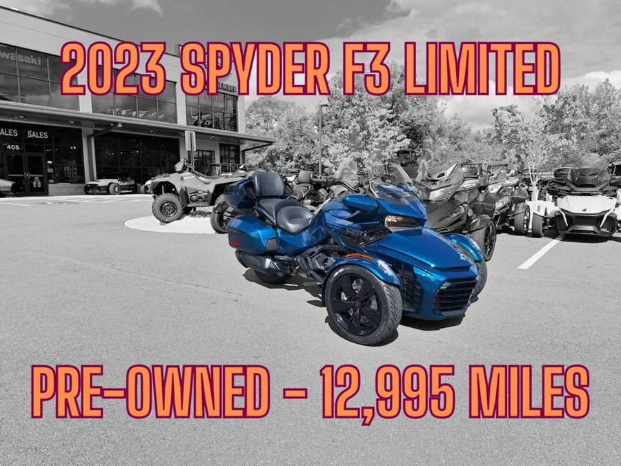 2023 Can-Am® Spyder F3 Limited Dark - Pre-Owned