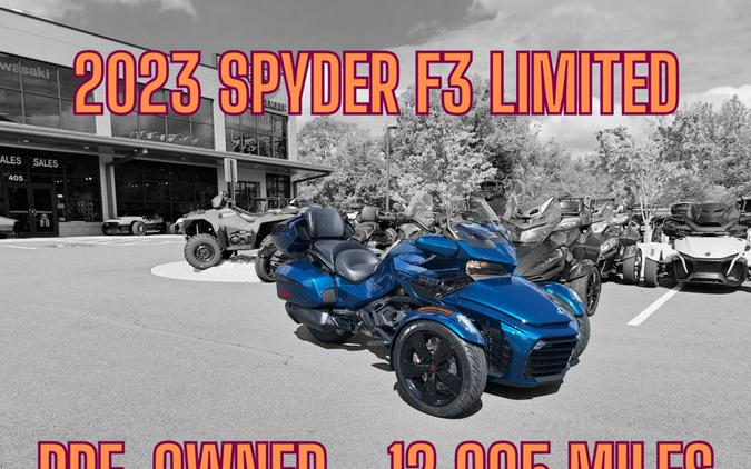 2023 Can-Am® Spyder F3 Limited Dark - Pre-Owned