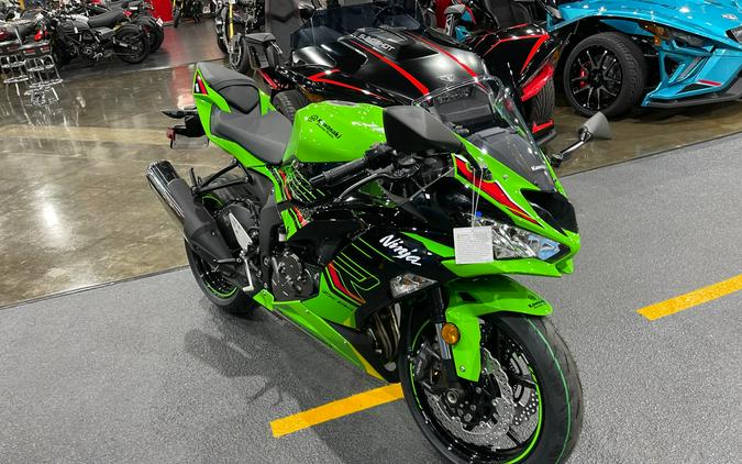 2024 KAWASAKI NINJA ZX-6R KRT EDITION