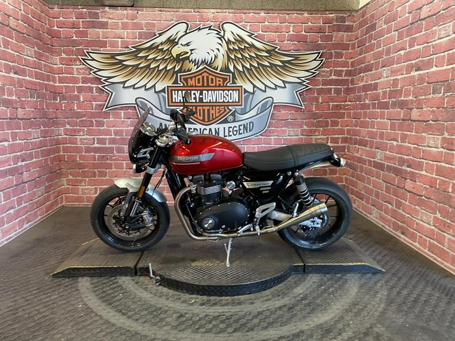 2023 Triumph Speed Twin 1200 Red Hopper