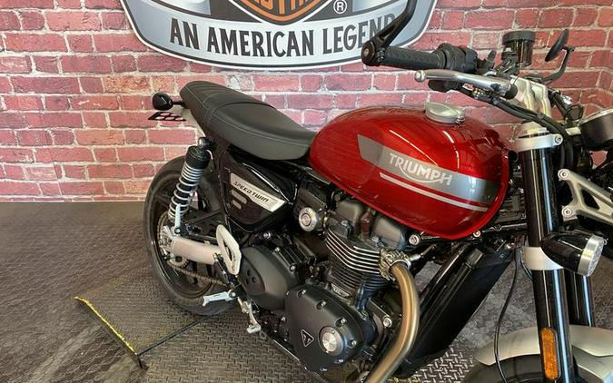 2023 Triumph Speed Twin 1200 Red Hopper