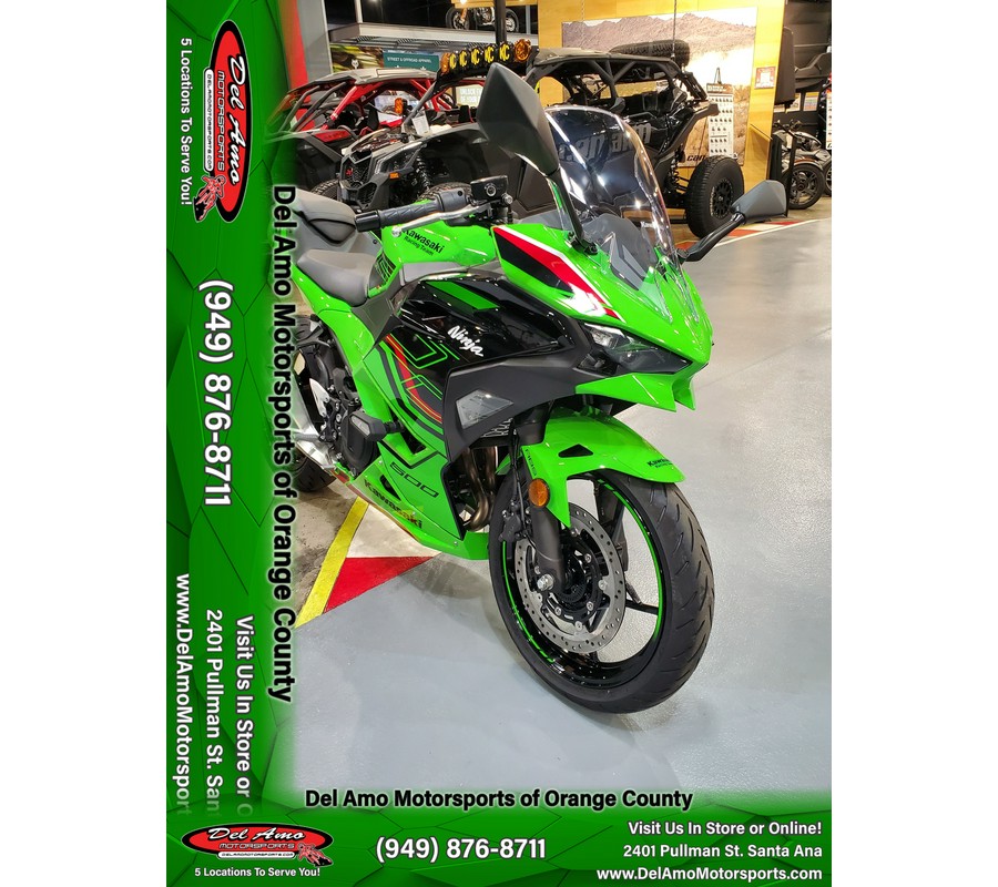 2024 Kawasaki NINJA 500 KRT EDITION SE ABS