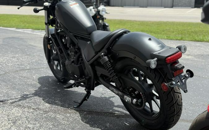 2025 Honda Rebel 500 Matte Black Metallic