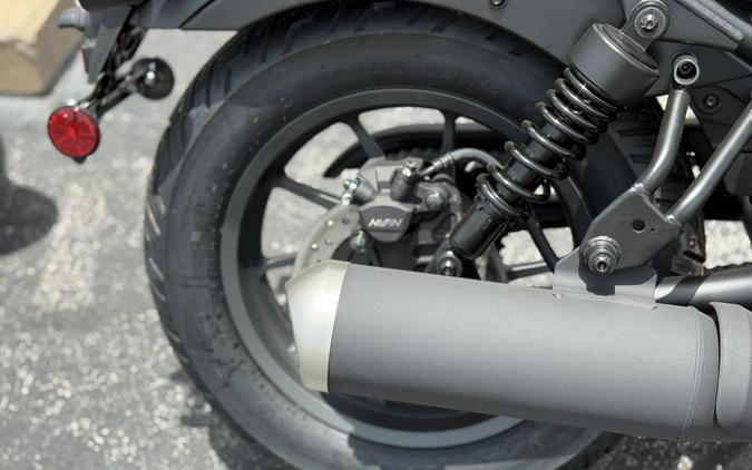 2025 Honda Rebel 500 Matte Black Metallic