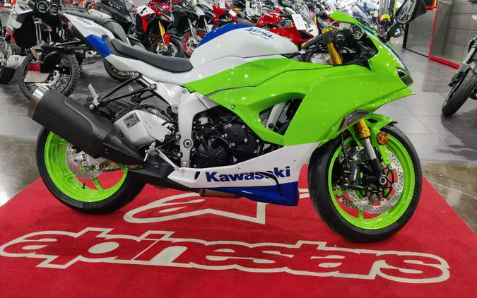 2024 KAWASAKI NINJA ZX-6R 40TH ANNIVERSARY EDITION ABS