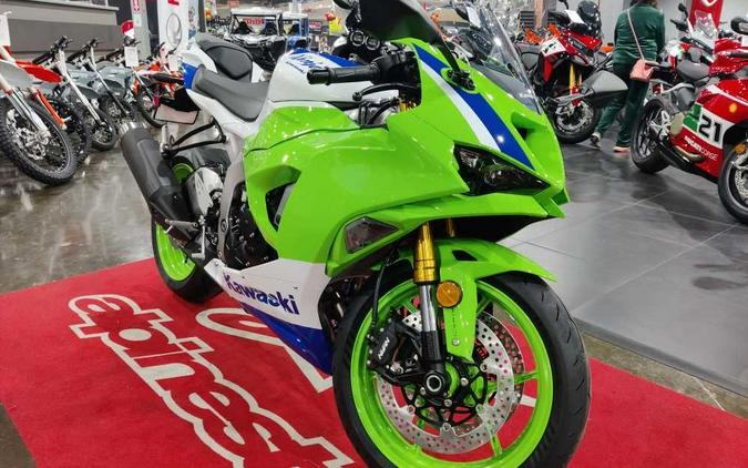 2024 KAWASAKI NINJA ZX-6R 40TH ANNIVERSARY EDITION ABS