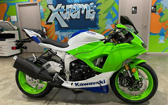 2024 Kawasaki Ninja ZX-6R 40th Anniversary Edition ABS