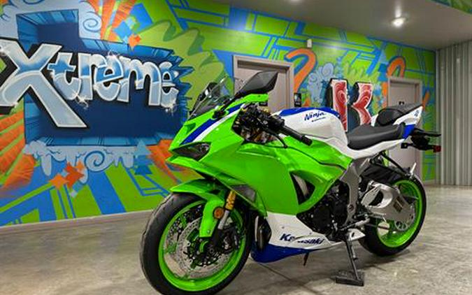 2024 Kawasaki Ninja ZX-6R 40th Anniversary Edition ABS