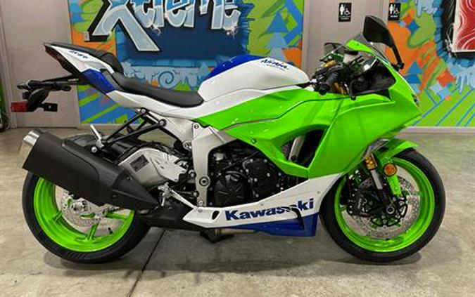 2024 Kawasaki Ninja ZX-6R 40th Anniversary Edition ABS