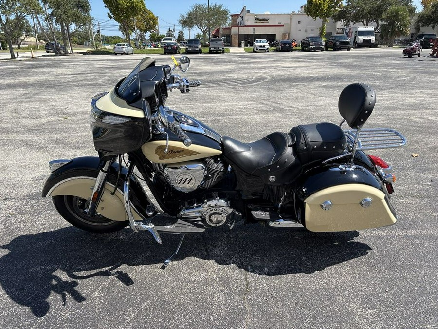 2019 Indian Motorcycle® Chieftain® Classic Thunder Black / Ivory Cream