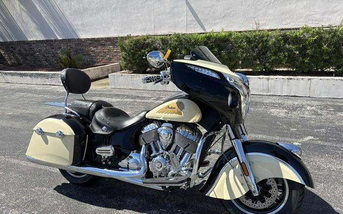 2019 Indian Motorcycle® Chieftain® Classic Thunder Black / Ivory Cream