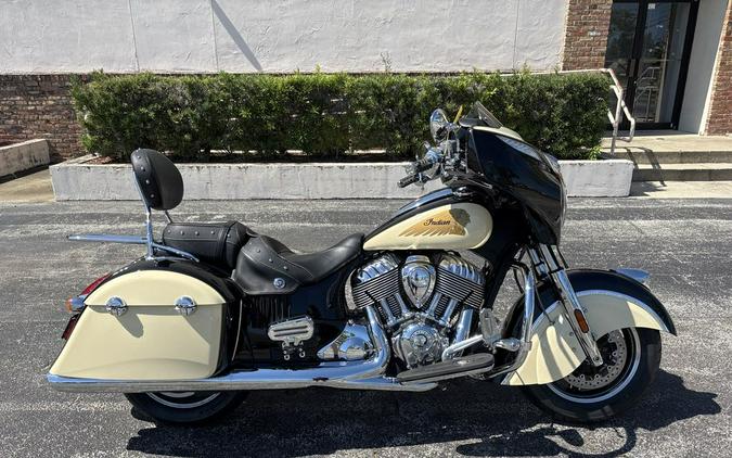 2019 Indian Motorcycle® Chieftain® Classic Thunder Black / Ivory Cream