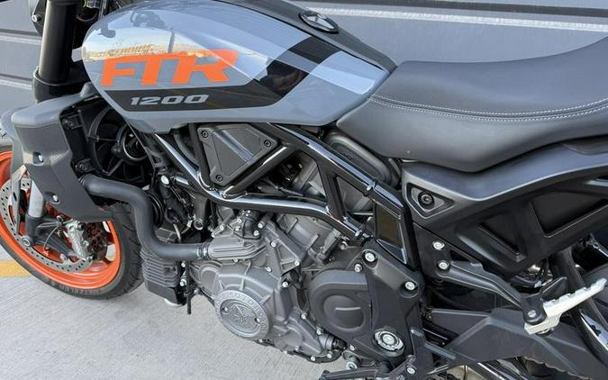 2023 Indian Motorcycle® FTR Stealth Gray/Orange Burst