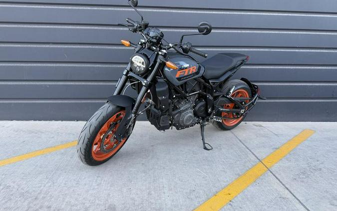 2023 Indian Motorcycle® FTR Stealth Gray/Orange Burst