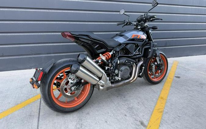 2023 Indian Motorcycle® FTR Stealth Gray/Orange Burst
