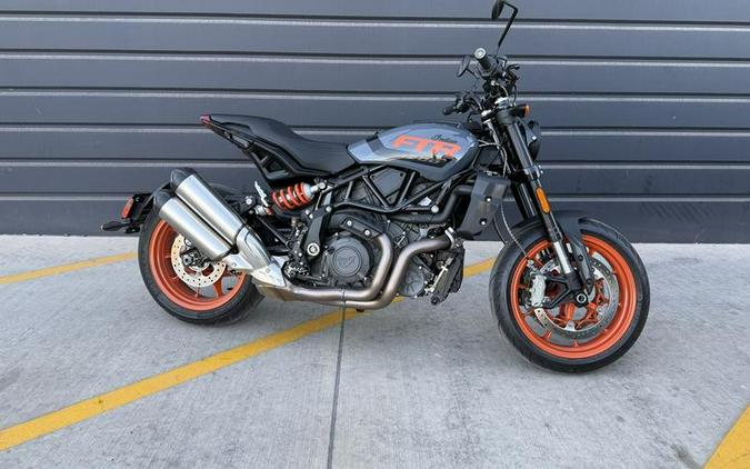 2023 Indian Motorcycle® FTR Stealth Gray/Orange Burst