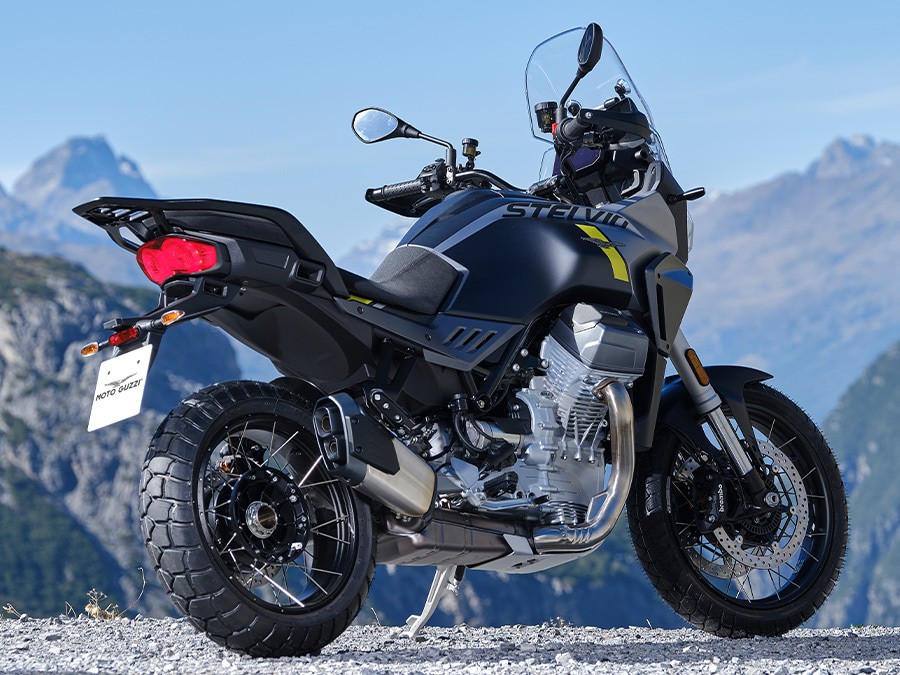 2025 Moto Guzzi Stelvio PFF Rider Assistance Solution