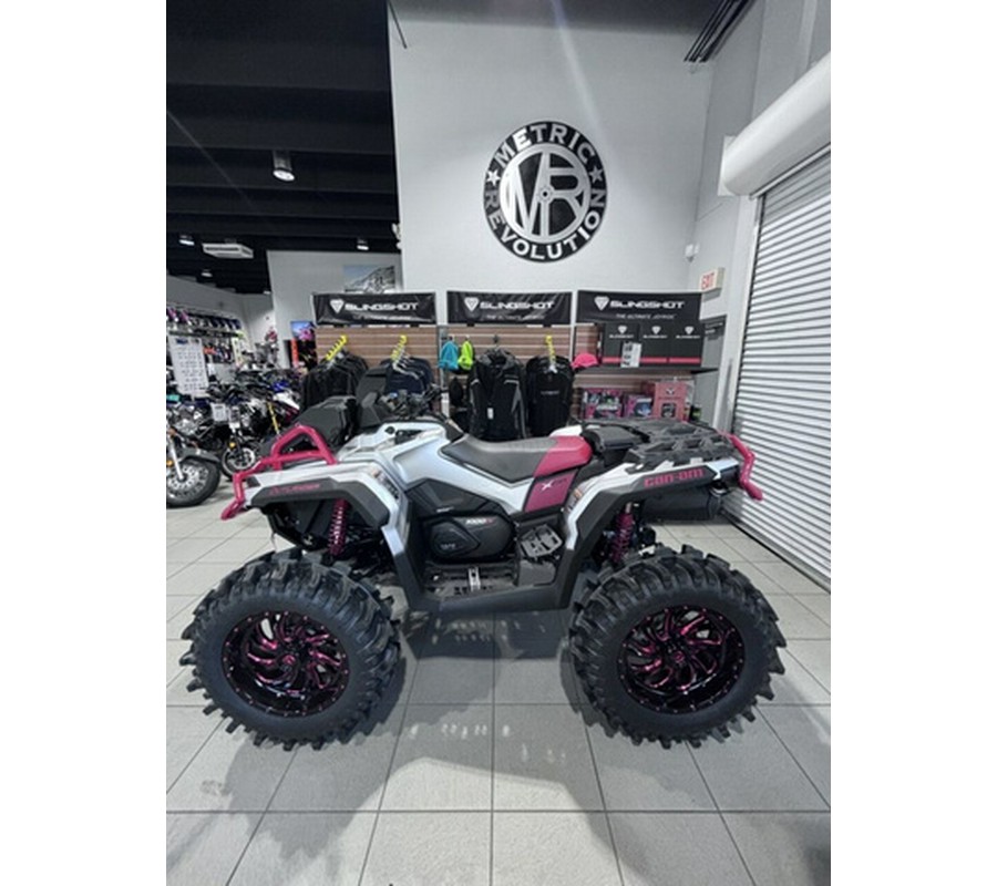 2024 Can-Am Outlander X mr 1000R Hyper Silver & Legion Red