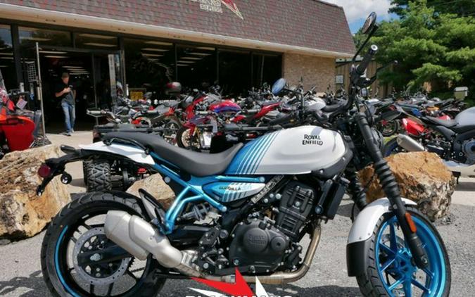 2026 Royal Enfield Guerrilla 450 Brava Blue