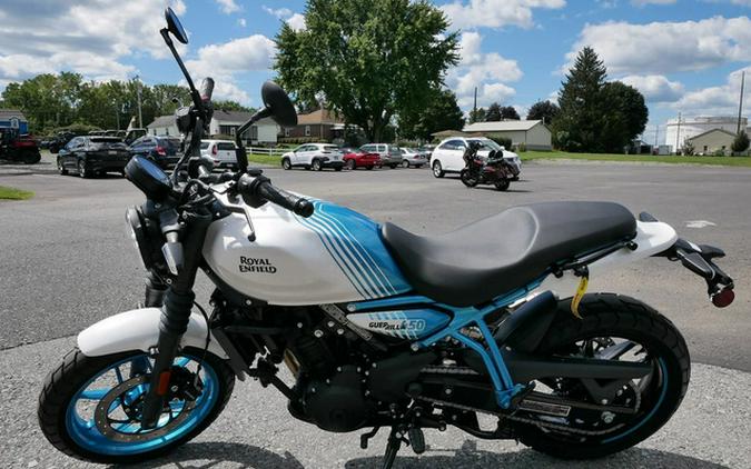2026 Royal Enfield Guerrilla 450 Brava Blue