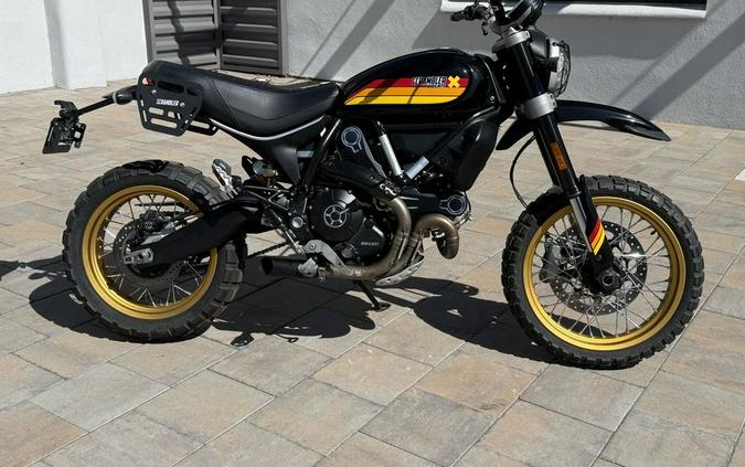 2018 Ducati Scrambler Desert Sled Black