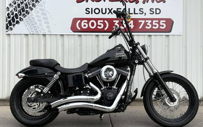 2015 HARLEY DAVIDSON FXDB DYNA STREET BOB 103