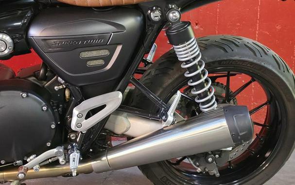 2022 Triumph Speed Twin Matt Storm Grey