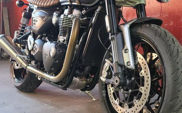 2022 Triumph Speed Twin Matt Storm Grey
