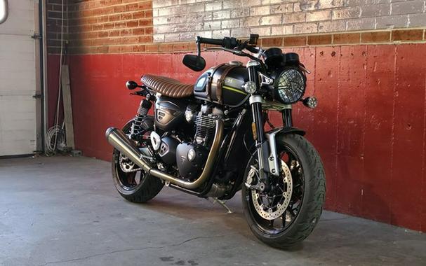 2022 Triumph Speed Twin Matt Storm Grey