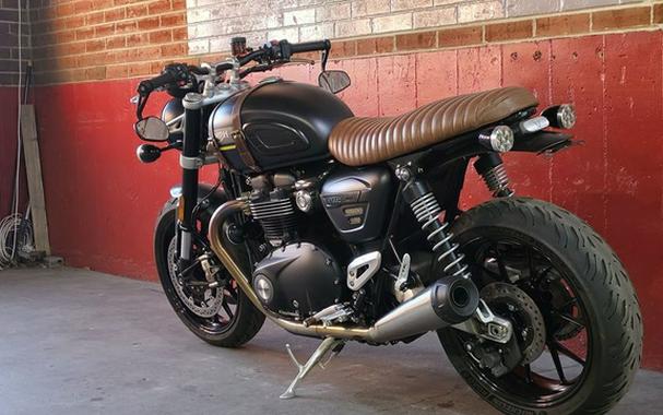 2022 Triumph Speed Twin Matt Storm Grey