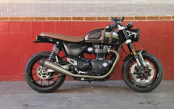 2022 Triumph Speed Twin Matt Storm Grey