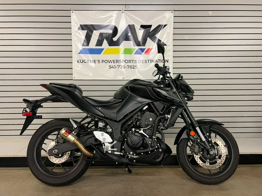 2025 Yamaha Motor Corp., USA MT-03