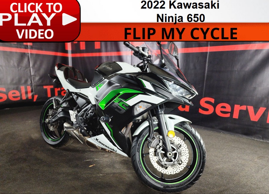 2022 KAWASAKI NINJA 650 - FA65072