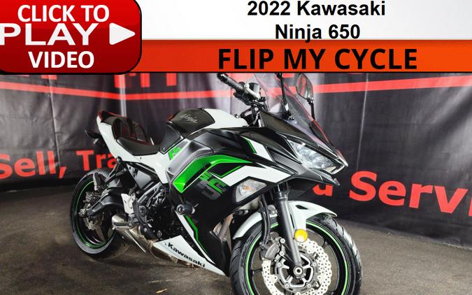 2022 KAWASAKI NINJA 650 - FA65072