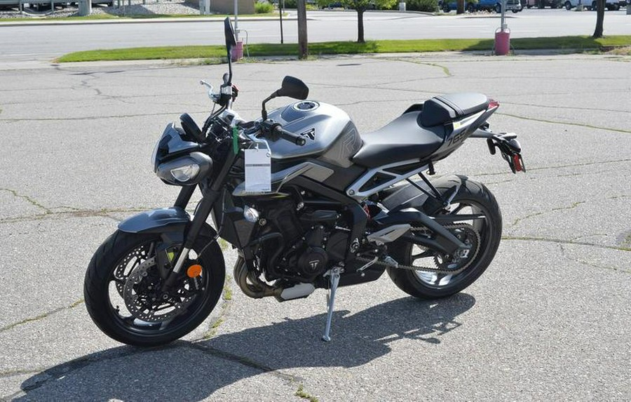 2024 Triumph Street Triple 765 R Silver Ice