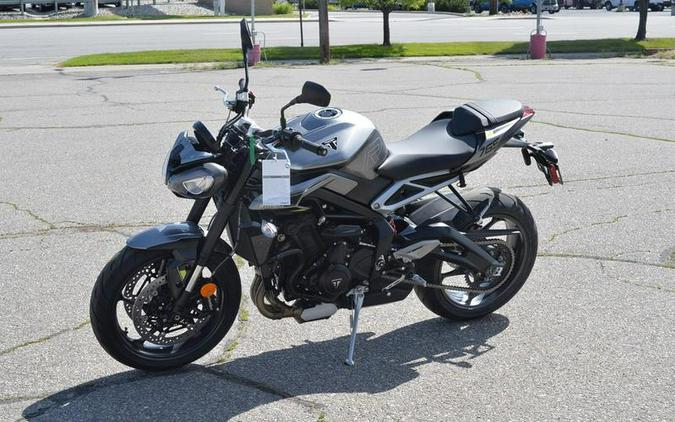 2024 Triumph Street Triple 765 R Silver Ice