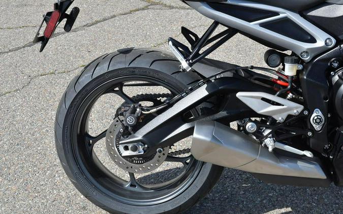 2024 Triumph Street Triple 765 R Silver Ice