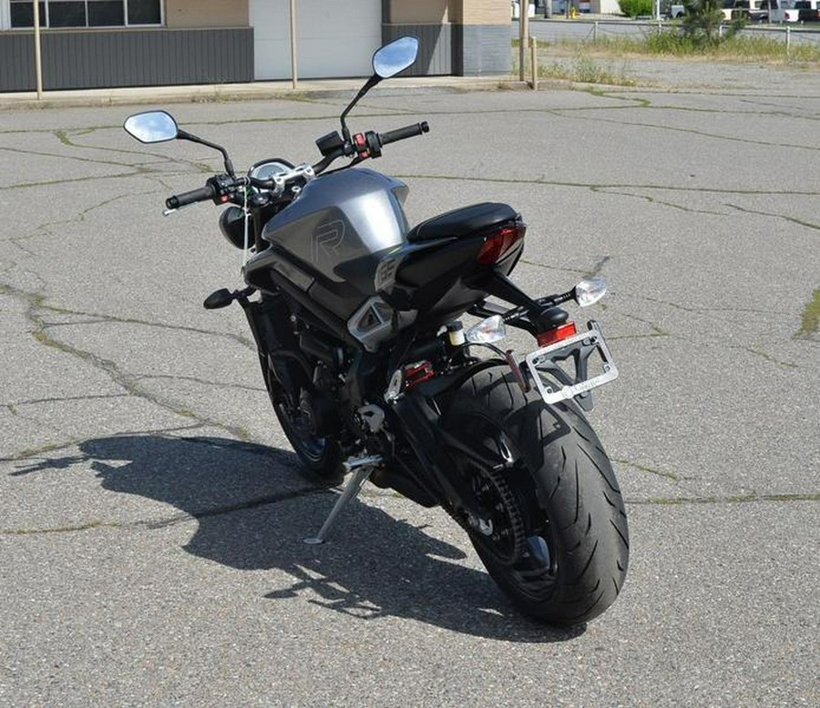 2024 Triumph Street Triple 765 R Silver Ice