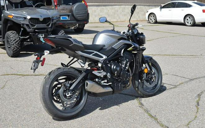 2024 Triumph Street Triple 765 R Silver Ice