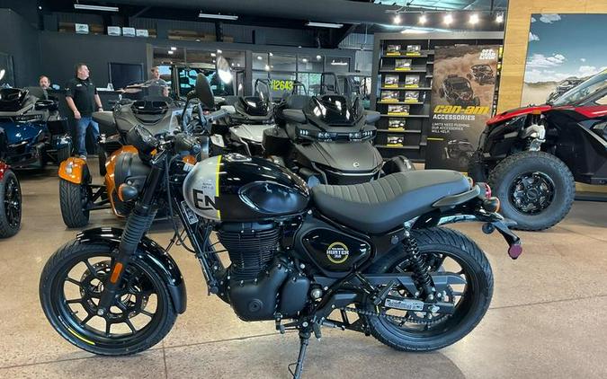 2023 Royal Enfield Hunter 350 Rebel Black