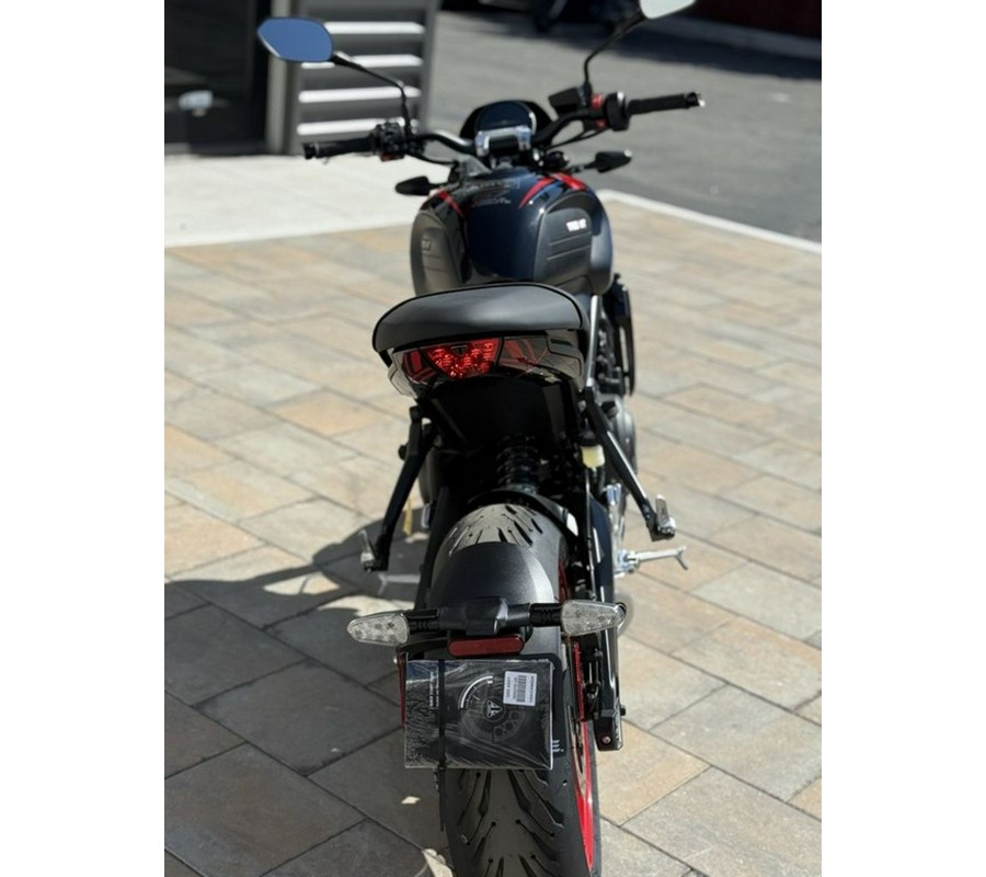 2026 Triumph Trident 660 Triple Tribute Edition Sapphire Black and Cobalt Blue