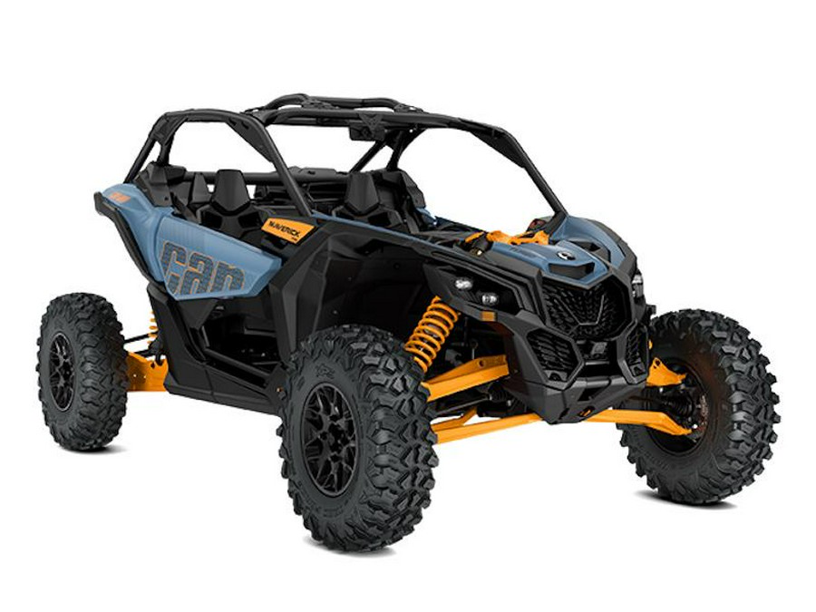 2026 Can-Am® Maverick X3 RS Turbo Scandi Blue & Orange Crush
