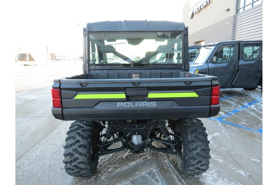 2023 Polaris RANGER XP 1000 Premium Super Graphite with Lifted Lime Accents