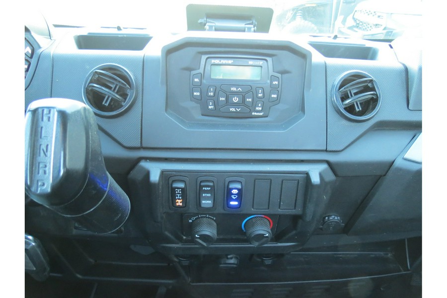 2023 Polaris RANGER XP 1000 Premium Super Graphite with Lifted Lime Accents