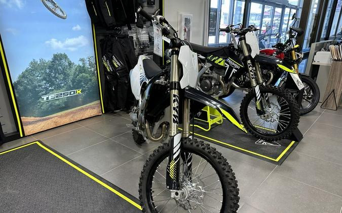 2024 Triumph TF 250-X Racing/Yellow/Black/White