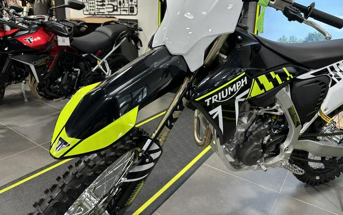 2024 Triumph TF 250-X Racing/Yellow/Black/White