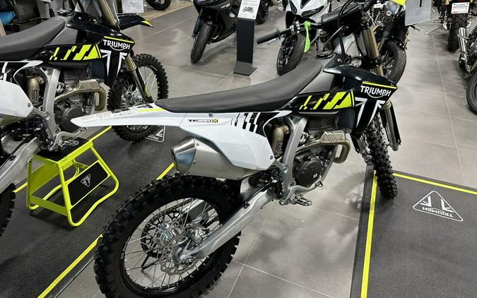 2024 Triumph TF 250-X Racing/Yellow/Black/White