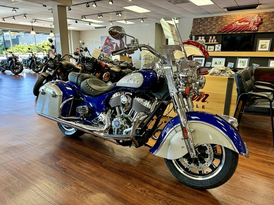 2023 Indian Motorcycle® Springfield® Spirit Blue Metallic / Silver Quartz Metallic