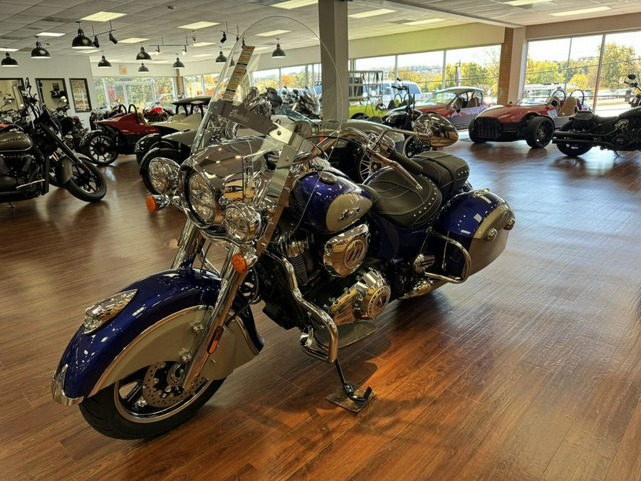 2023 Indian Motorcycle® Springfield® Spirit Blue Metallic / Silver Quartz Metallic